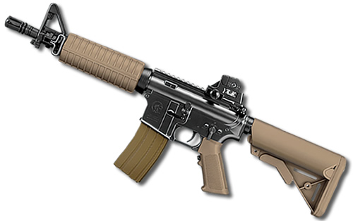 M933ショーティカスタムタンカラーHOPUP電動アサルトライフルセット